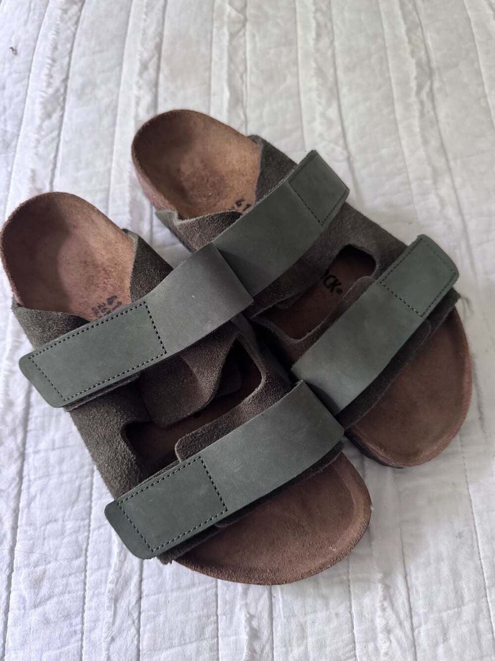 Birkenstock Kyoto Suede Sandals Size 41